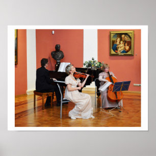 Muziek in de grote hal, Rusland Poster