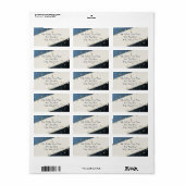 Muziek in de lucht etiket (Full Sheet)