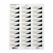 Muziek in de lucht etiket (Full Sheet)