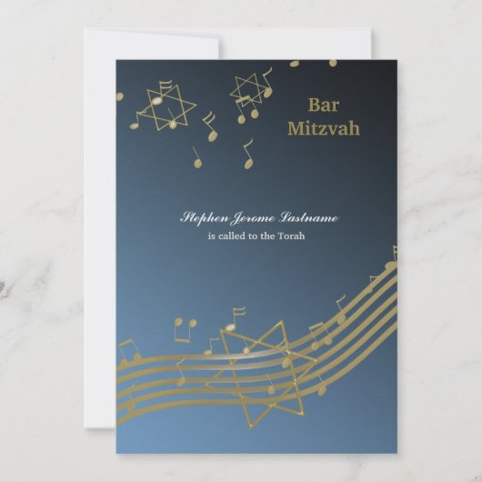 Muziek in de lucht kaart (Voorkant)