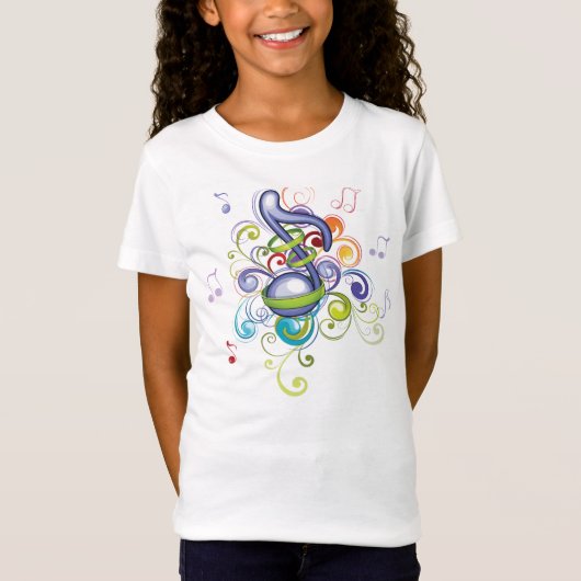 Muziek in de lucht t-shirt (Voorkant)