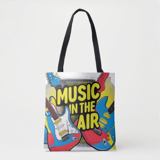 Muziek in de lucht tote bag (Voorkant)