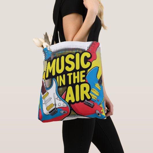 Muziek in de lucht tote bag (Dichtbij)