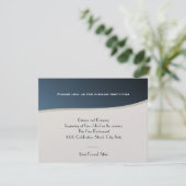 Muziek in de lucht viering kaart (Staand voorkant)