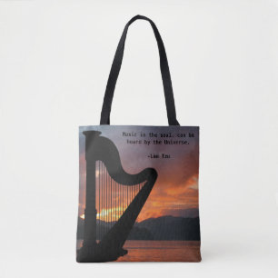 Muziek in de Soul Canvas tas