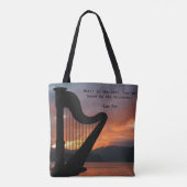 Muziek in de Soul Canvas tas (Achterkant)