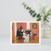 Muziek in een grote Russische zaal Briefkaart (Staand voorkant)