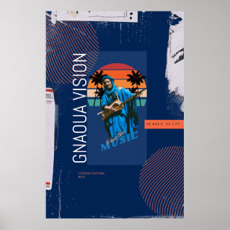 Muziek in Gnaoua Poster