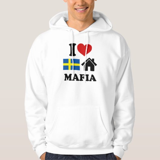 Muziek in het Zweedse huis Hoodie (Voorkant)