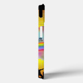 Muziek in kleurrijke partij Case-Mate iPhone case (Achterkant / Rechts)