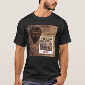 Muziek in Midland Tour Band Singer T-shirt