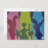 MUZIEK IN MIJ BRIEFKAART (Voorkant / Achterkant)