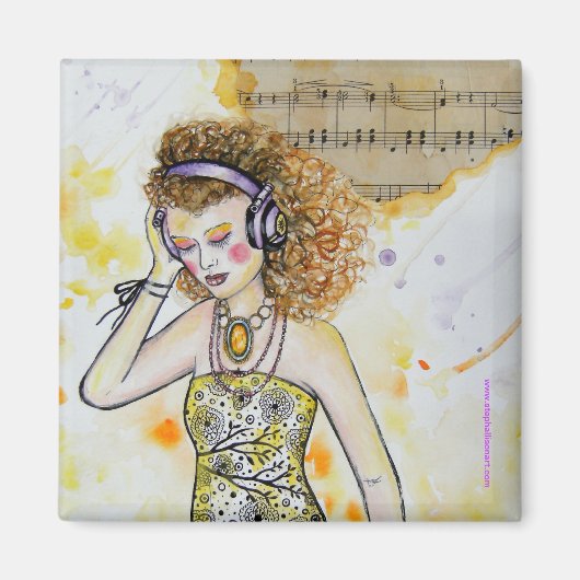 Muziek in mij magneet (Voorkant)