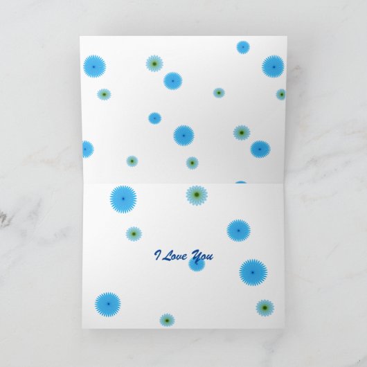 Muziek in mijn hart kaart (Binnen)