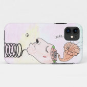 "Muziek in mijn hoofd" briefkaart Case-Mate iPhone Case (Achterkant (horizontaal))