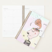 "Muziek in mijn hoofd" briefkaart Planner (Display)