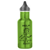 Muziek in mijn hoofd waterfles (Links)