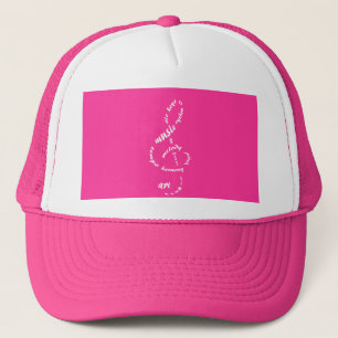 muziek in mijn oren trucker pet