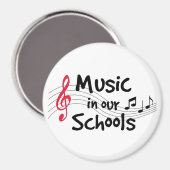 Muziek in onze scholen magneet (Voorkant / Achterkant)