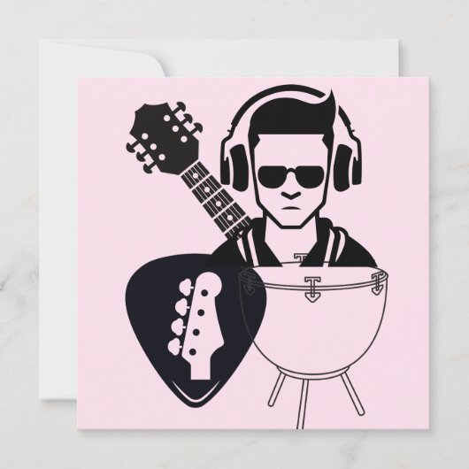 Muziek in overvloed kaart (Voorkant)