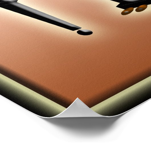 Muziek in Piano Theory Chart Poster (Hoek)