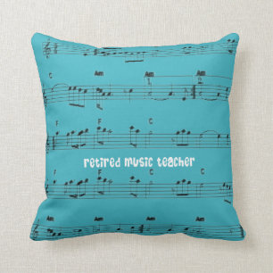 Muziek in ruste Muziek Tacher Pillow — Muziek in r Kussen
