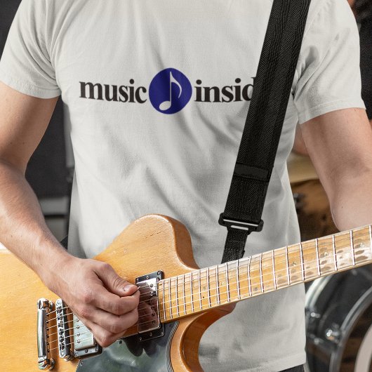 muziek in t-shirt