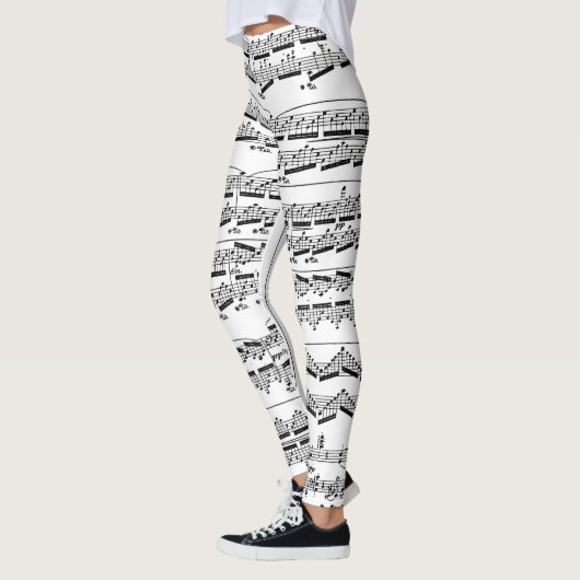 Muziek in zwart-wit leggings (Links)