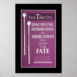 Muziek Inspirerend offertes en Gezegden Poster