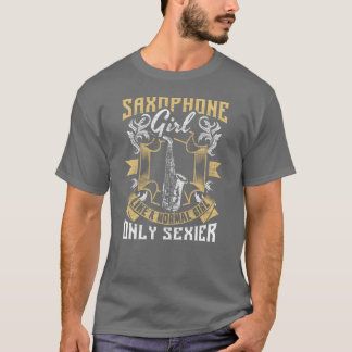 Muziek Instrument Saophone cadeau T-shirt