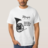 muziek, instrument t-shirt (Voorkant)