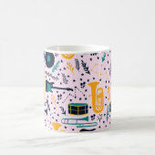 Muziek Instrumenten Koffie Mok (Center)