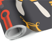 Muziek Instrumenten Kunst Cadeaupapier (Rol Hoek)