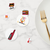 Muziek Instrumenten Tafel Confetti (Groep)