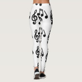 Muziek is alles leggings (Achterkant)