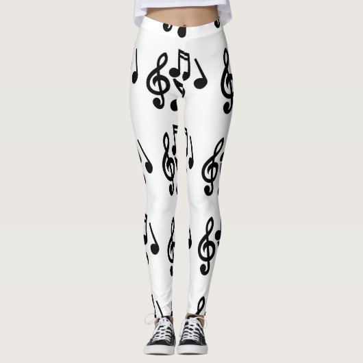 Muziek is alles leggings (Voorkant)