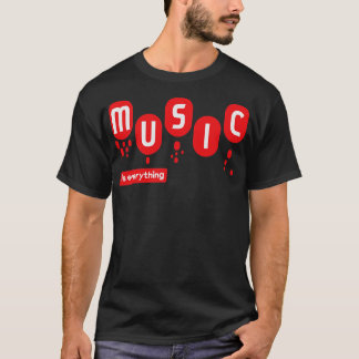 Muziek is alles t-shirt