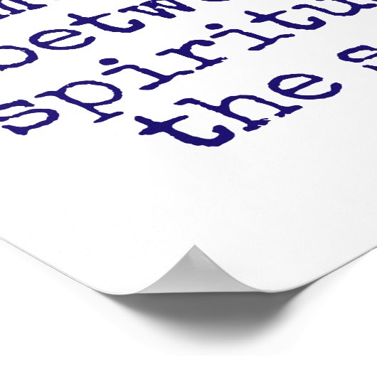 Muziek is de bemiddelaar - het Citaat van de Muzie Poster (Hoek)