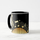 Muziek is de Magie van de Mok van de Zuidelijke Ko (Voorkant links)