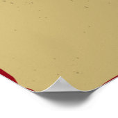 Muziek is de Medicine Retro Wallart Poster (Hoek)