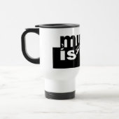 Muziek is de mok van het Leven - kies stijl, kleur (Links)