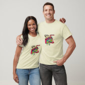 Muziek is de polsslag van het leven. t-shirt (Unisex)