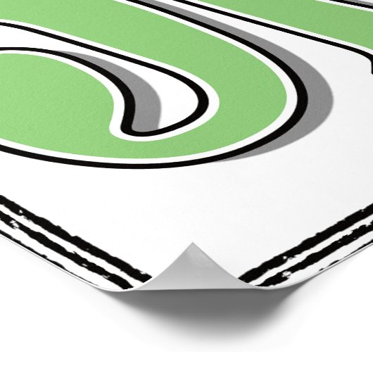 Muziek is de sleutel poster (Hoek)