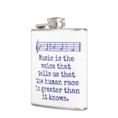 Muziek is de stem die vertelt - het Citaat van de  Heupfles (Links)