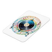 Muziek is de ziel van het leven magneet (Linkerzijde)