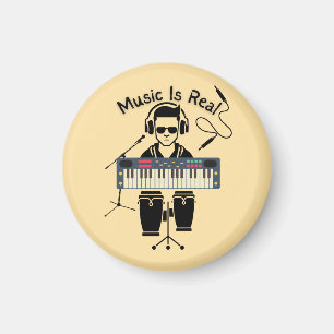 Muziek is echt magneet