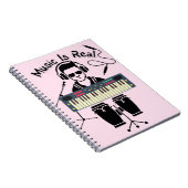 Muziek is echt notitieboek (Rechterzijde)