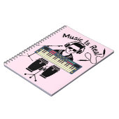 Muziek is echt notitieboek (Linkerzijde)