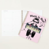 Muziek is echt planner (Display)