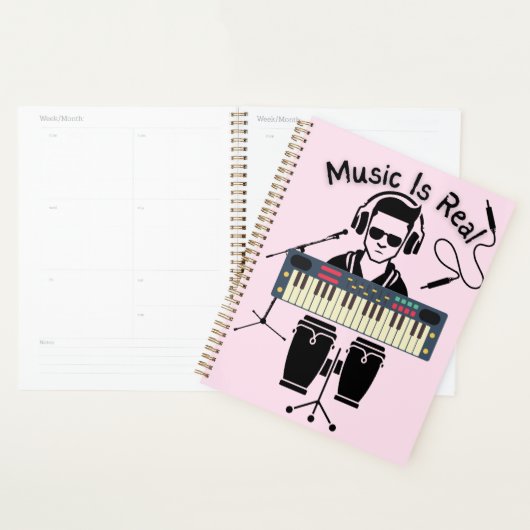 Muziek is echt planner (Display)